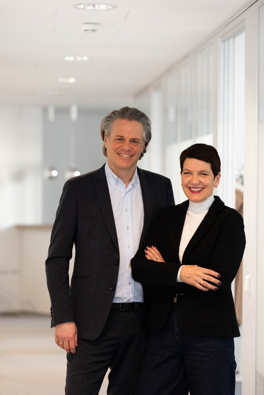 Portrait von Björn Schmidt und Christiane Geprägs-Pohl